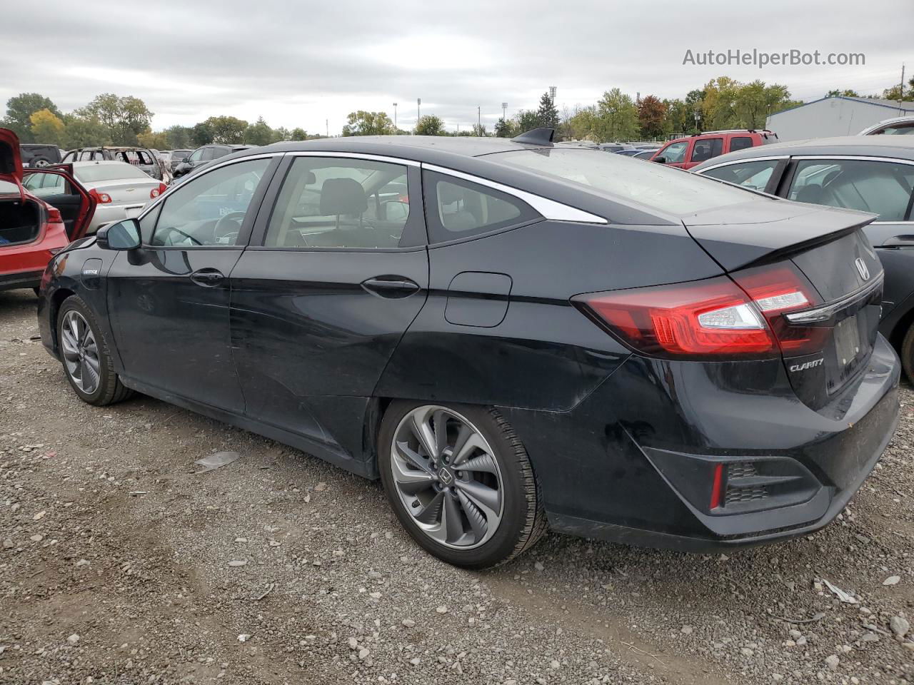 2018 Honda Clarity Touring Черный vin: JHMZC5F33JC009559