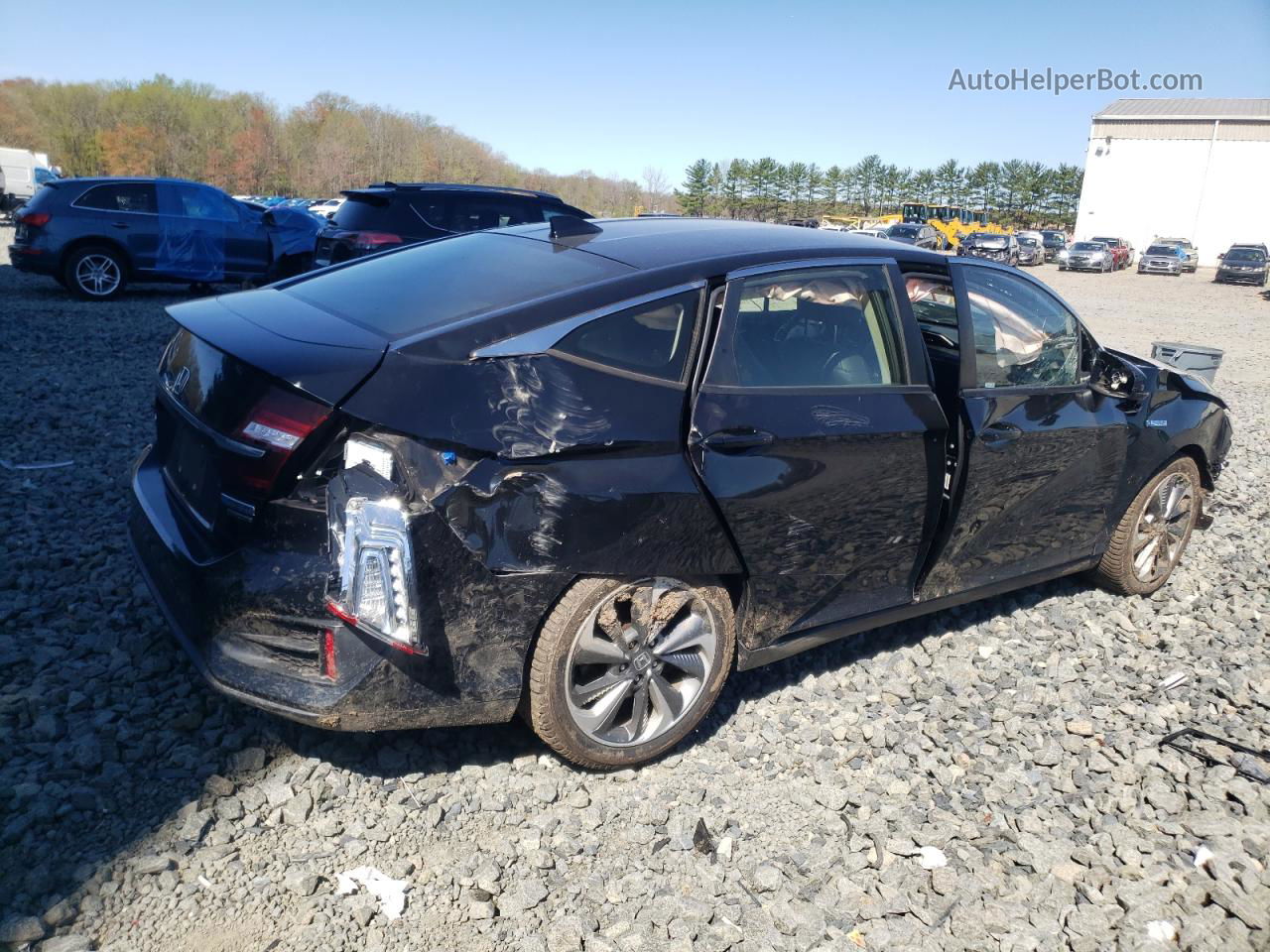 2018 Honda Clarity Touring Black vin: JHMZC5F33JC010372