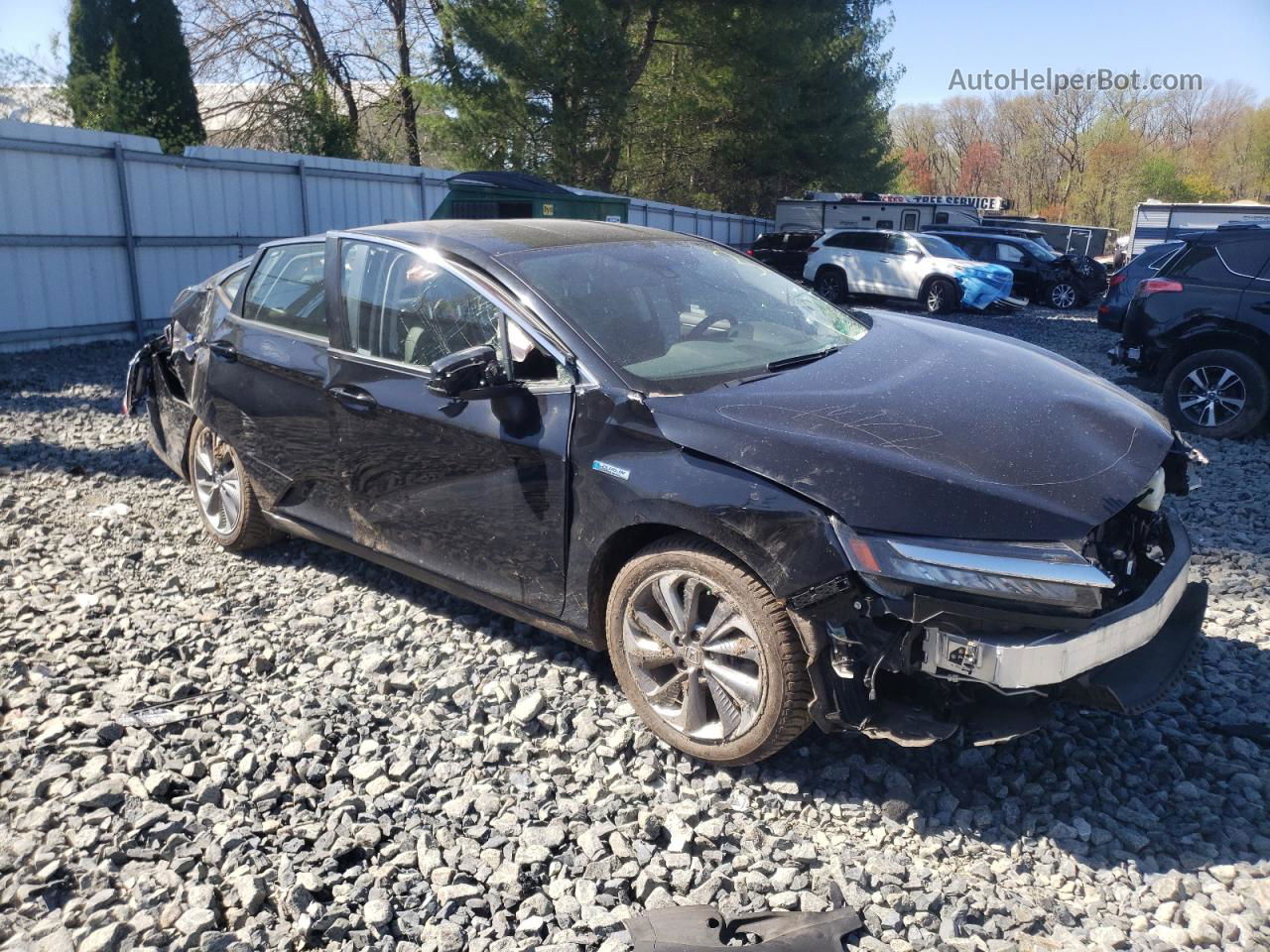 2018 Honda Clarity Touring Black vin: JHMZC5F33JC010372