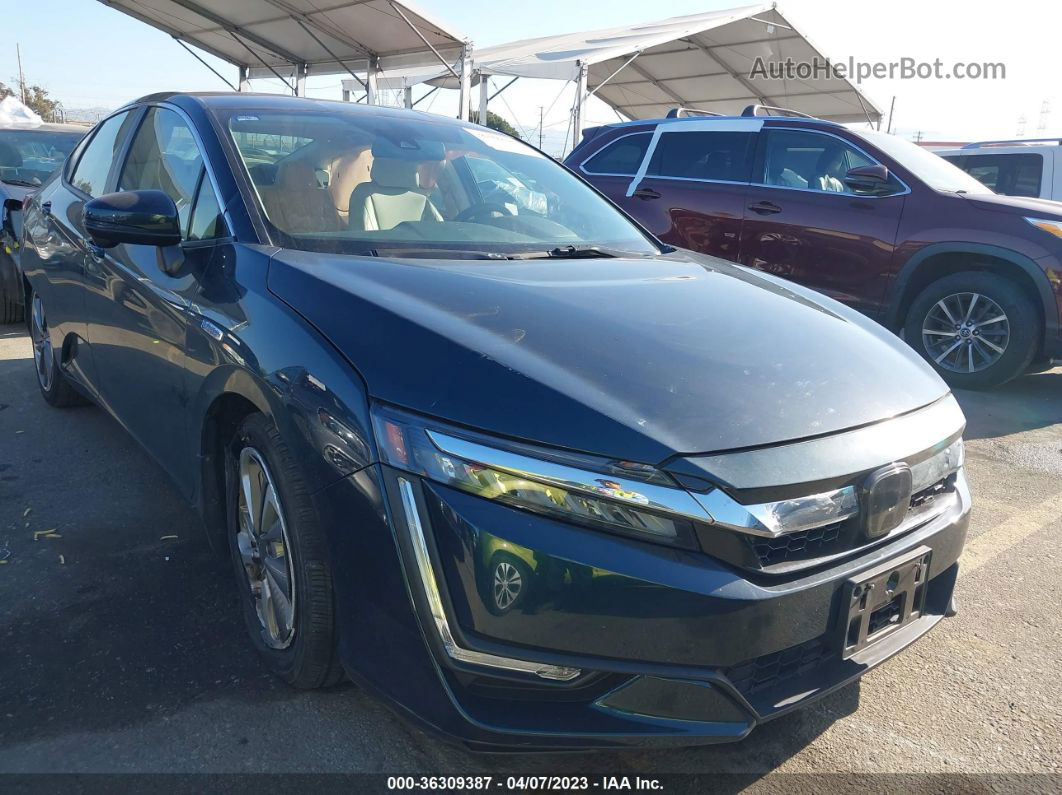 2018 Honda Clarity Plug-in Hybrid Touring Темно-синий vin: JHMZC5F33JC019427