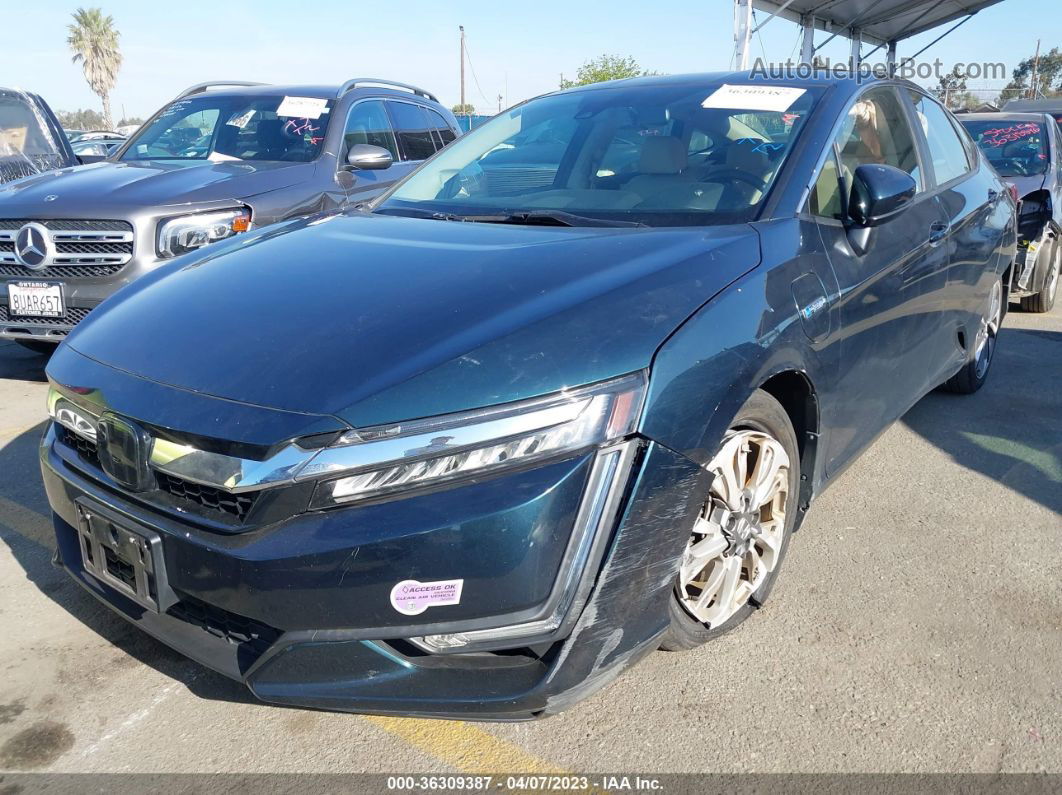 2018 Honda Clarity Plug-in Hybrid Touring Темно-синий vin: JHMZC5F33JC019427