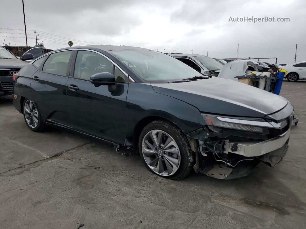 2018 Honda Clarity Touring Green vin: JHMZC5F34JC000501