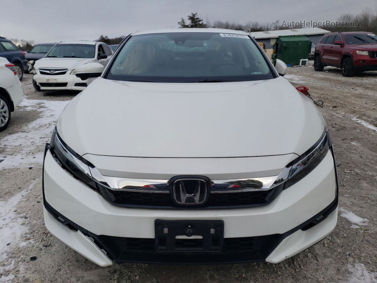 2018 Honda Clarity Touring White vin: JHMZC5F34JC007870