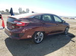 2018 Honda Clarity Touring Burgundy vin: JHMZC5F35JC002676