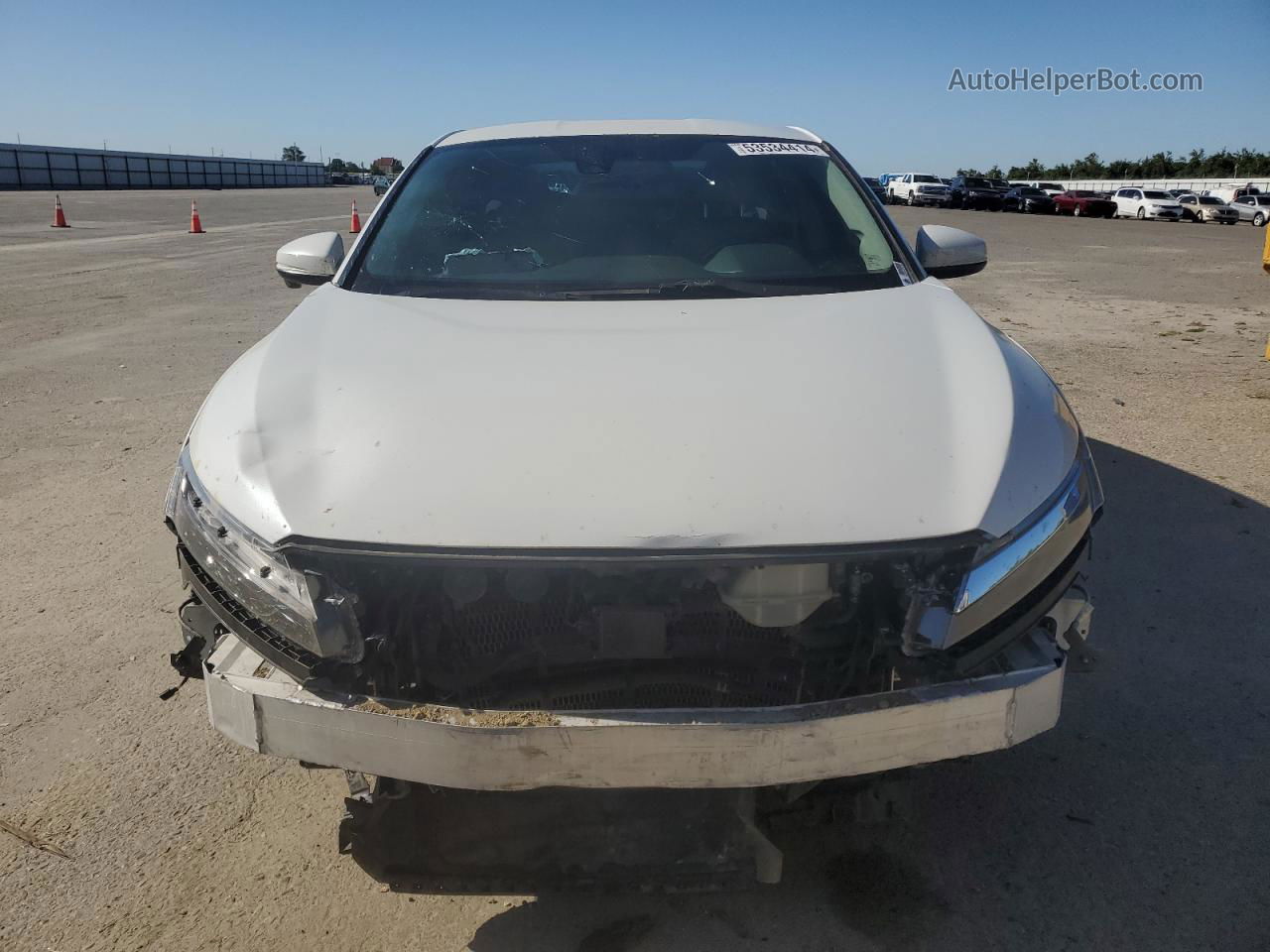 2018 Honda Clarity Touring White vin: JHMZC5F35JC004993