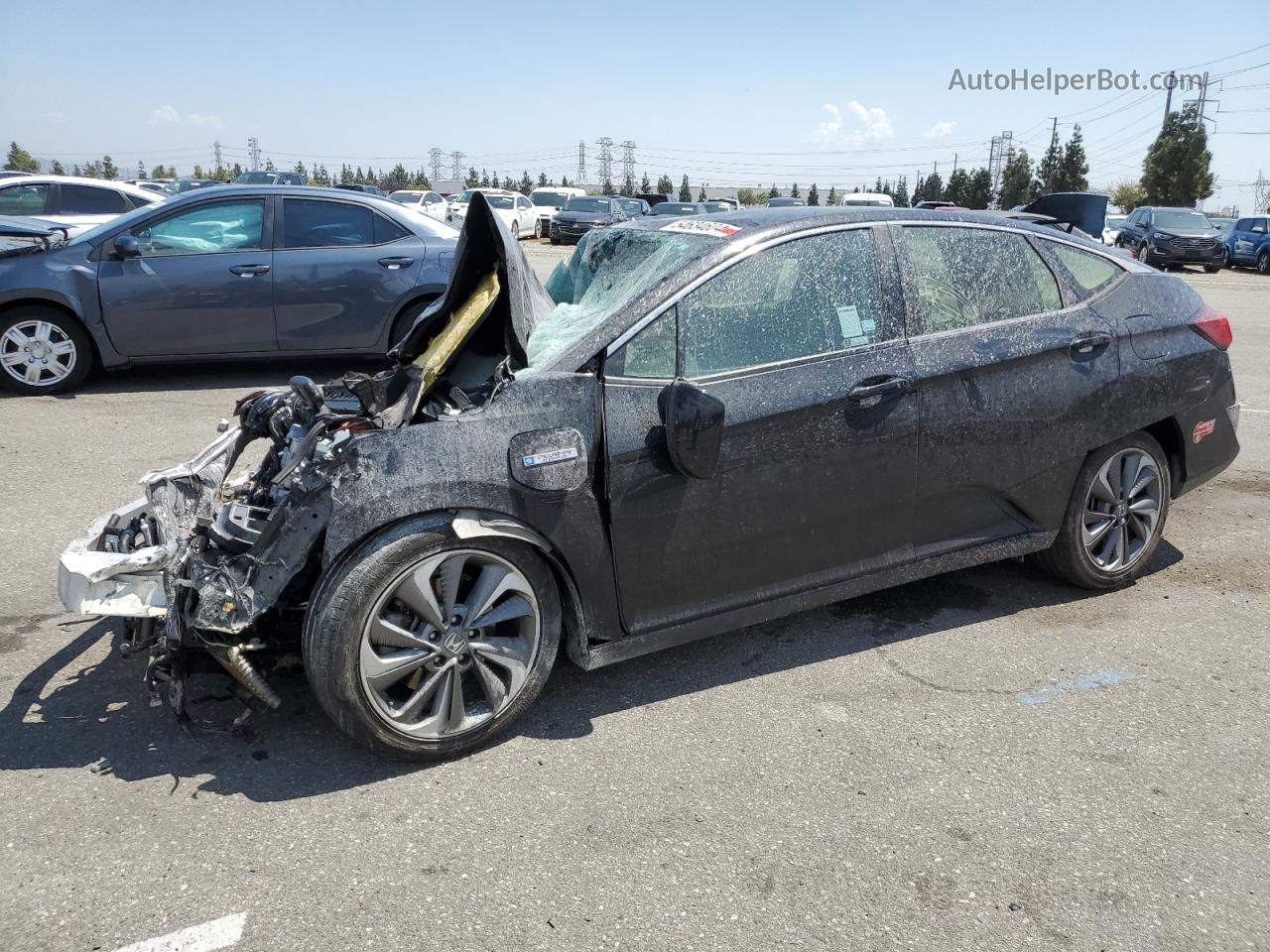 2018 Honda Clarity Touring Black vin: JHMZC5F35JC009580