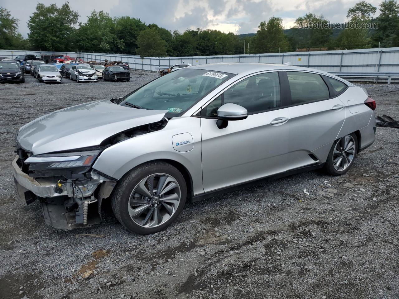 2018 Honda Clarity Touring Silver vin: JHMZC5F36JC001181