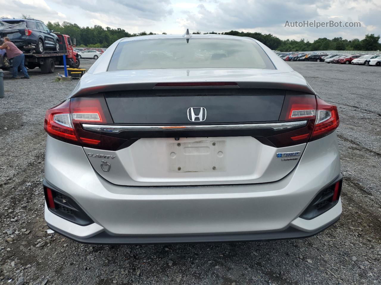 2018 Honda Clarity Touring Silver vin: JHMZC5F36JC001181