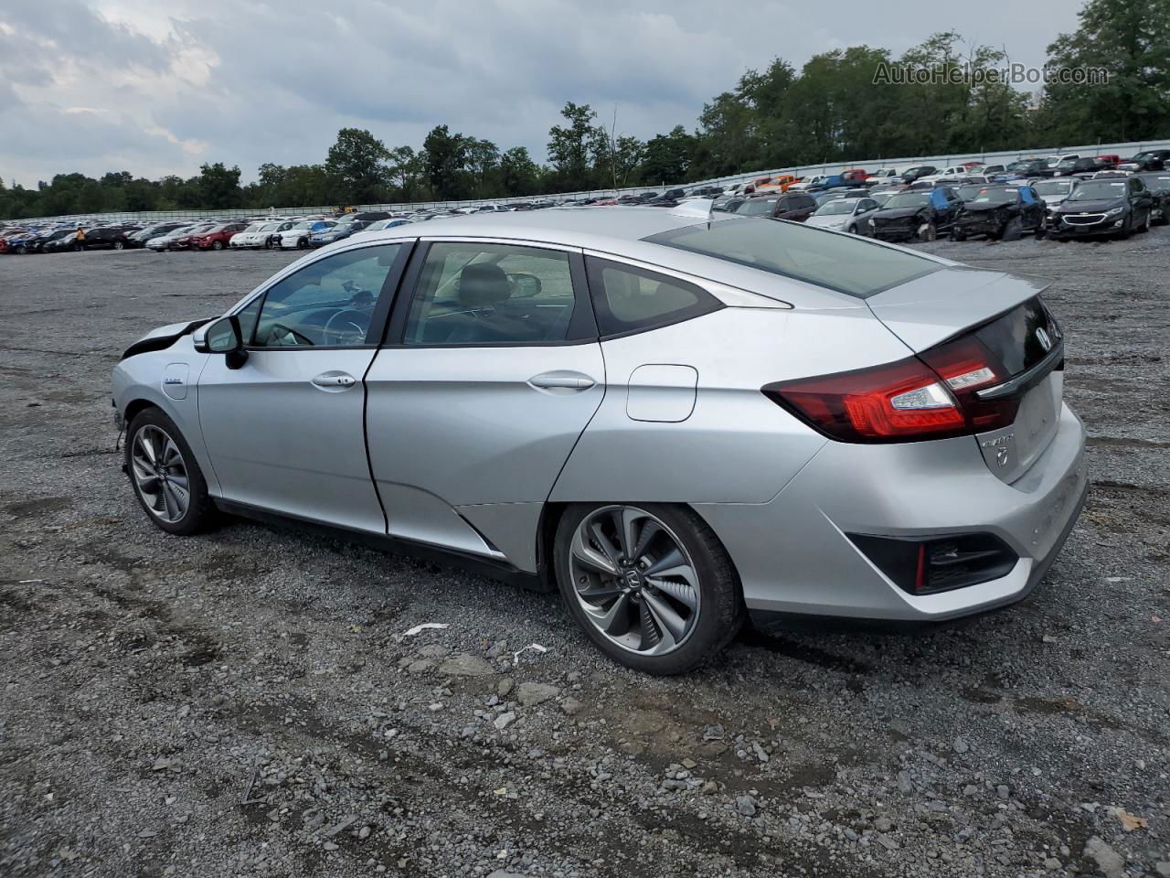 2018 Honda Clarity Touring Silver vin: JHMZC5F36JC001181