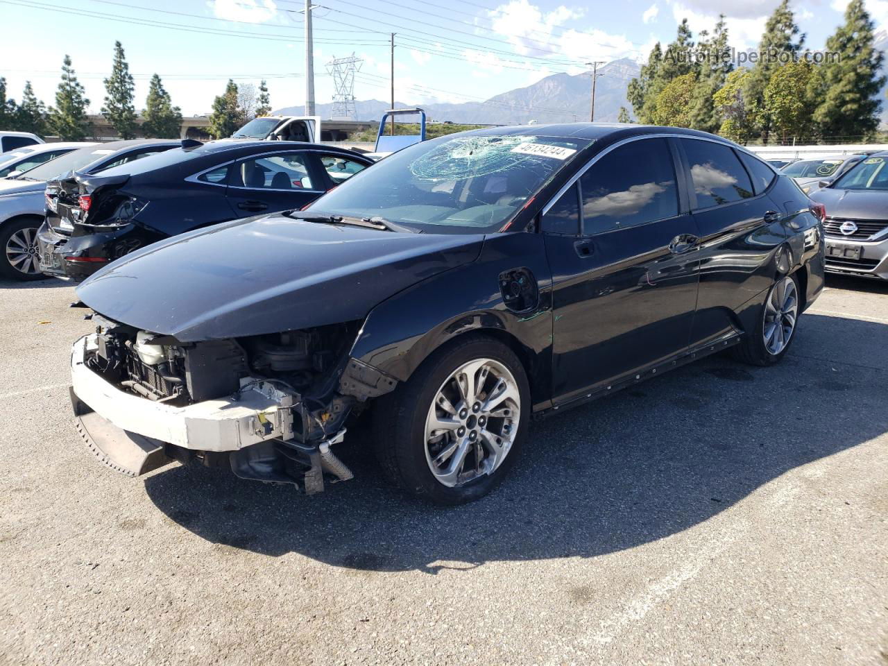 2018 Honda Clarity Touring Black vin: JHMZC5F37JC000248