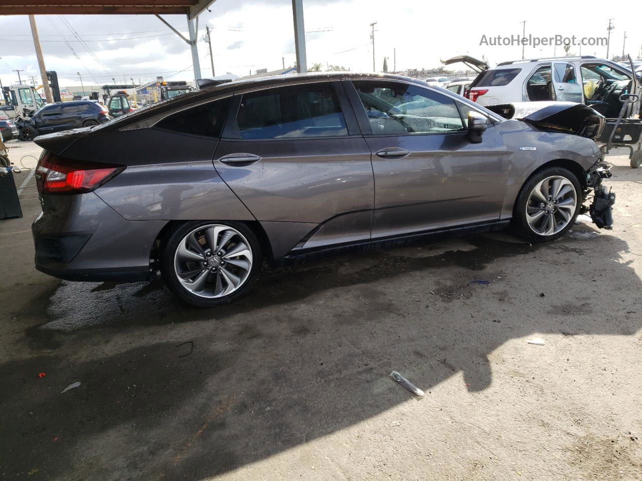 2018 Honda Clarity Touring Gray vin: JHMZC5F37JC000881