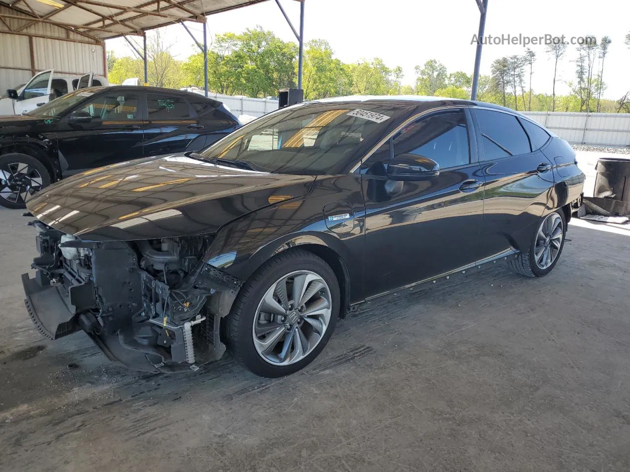 2018 Honda Clarity Touring Black vin: JHMZC5F37JC002596