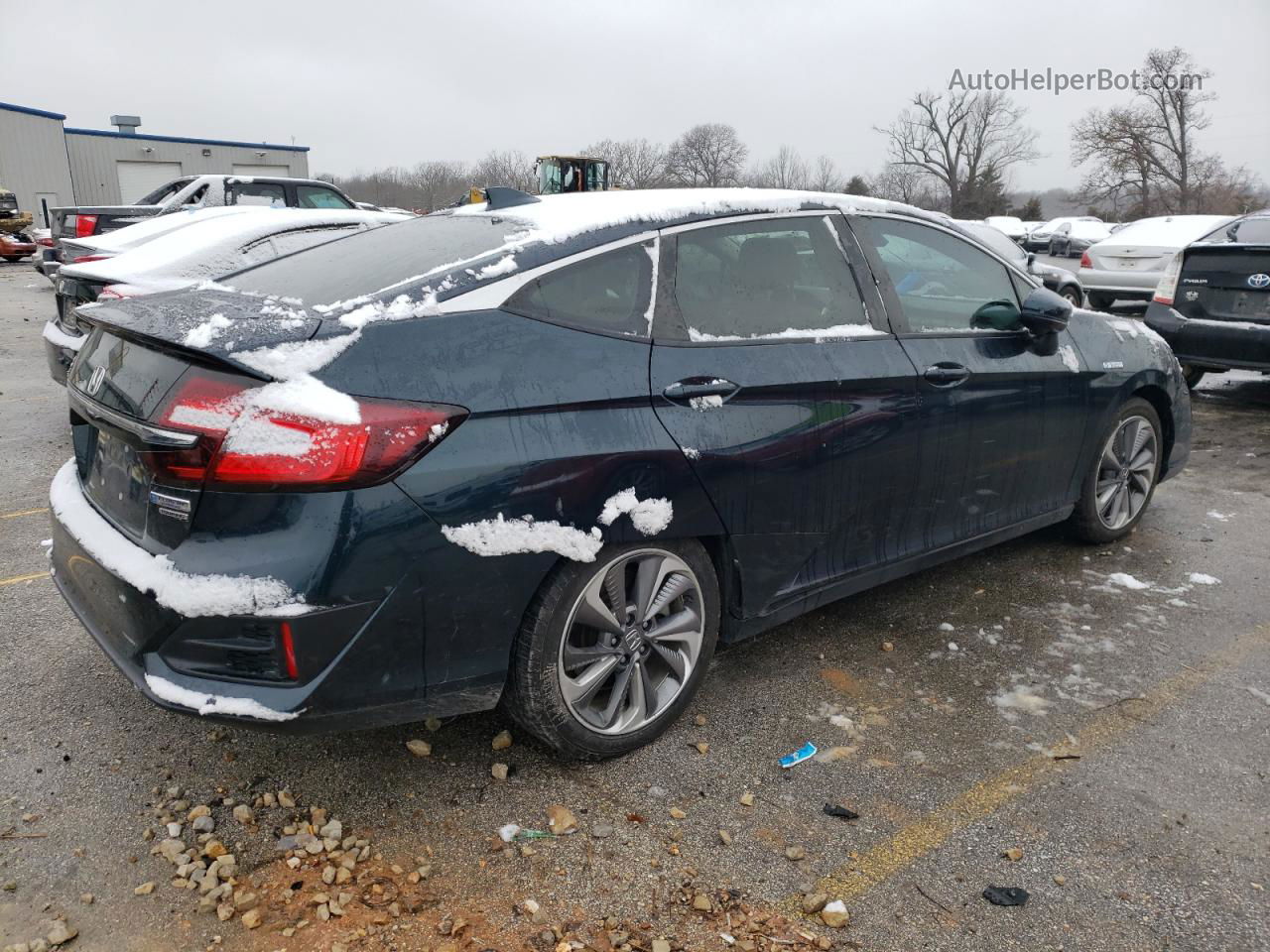 2018 Honda Clarity Touring Green vin: JHMZC5F37JC006776