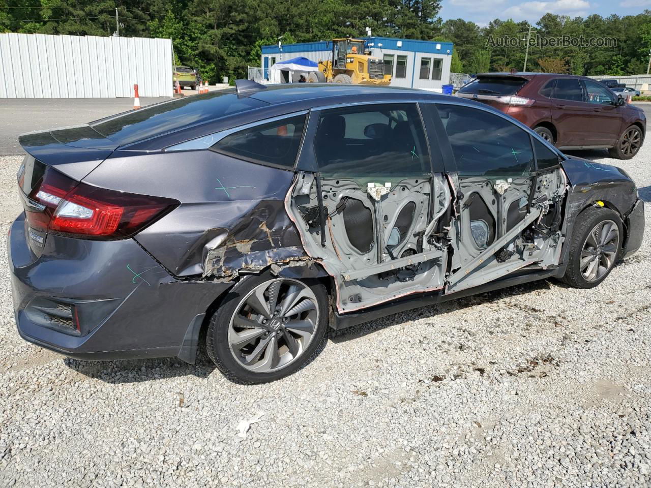 2018 Honda Clarity Touring Gray vin: JHMZC5F38JC002249