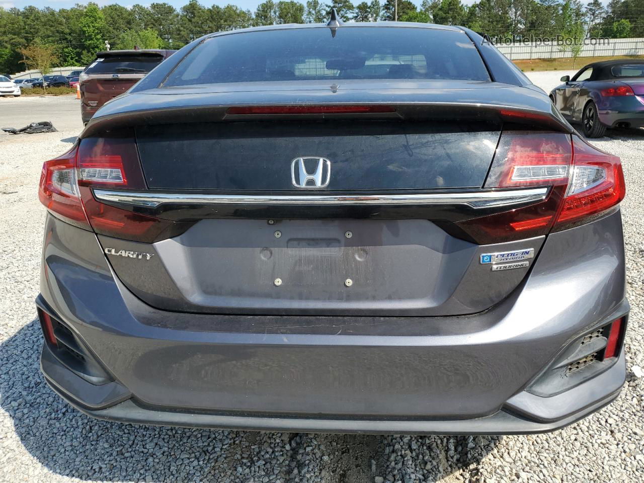 2018 Honda Clarity Touring Gray vin: JHMZC5F38JC002249