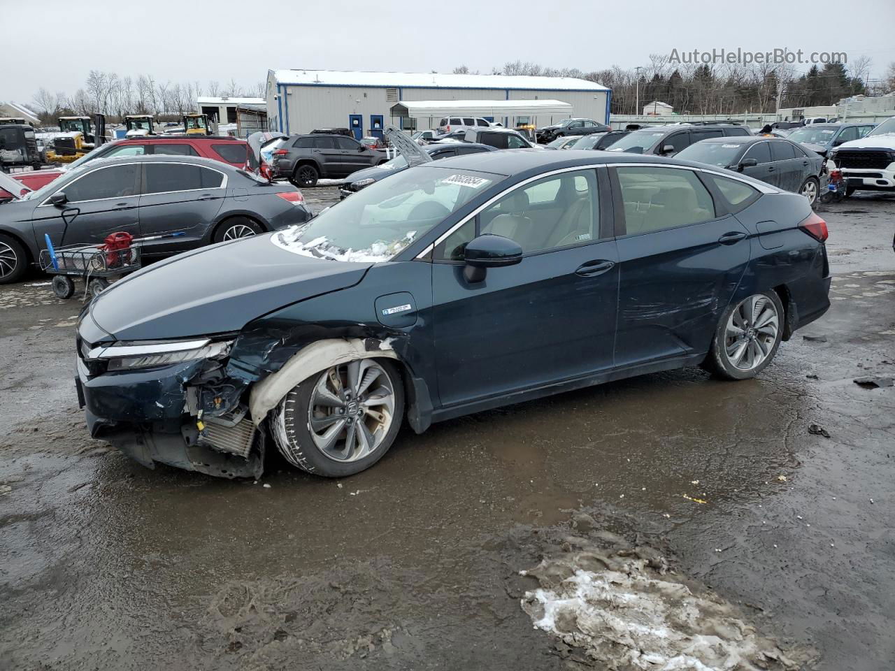 2018 Honda Clarity Touring Teal vin: JHMZC5F38JC020542