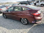 2018 Honda Clarity Touring Burgundy vin: JHMZC5F39JC020937