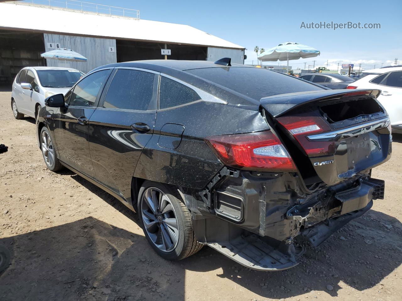 2018 Honda Clarity Touring Черный vin: JHMZC5F3XJC006108