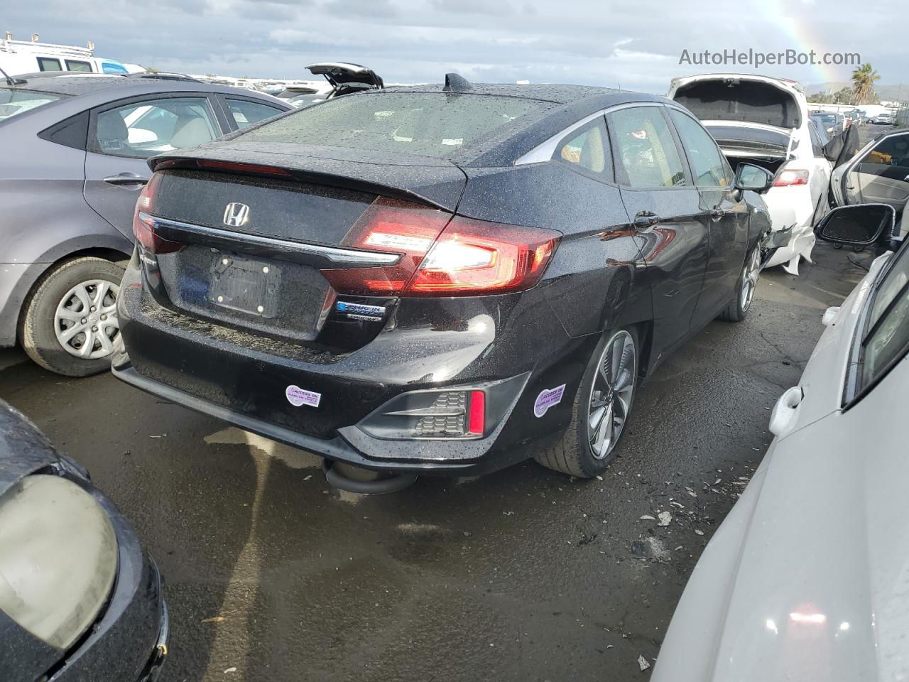 2018 Honda Clarity Touring Black vin: JHMZC5F3XJC019182