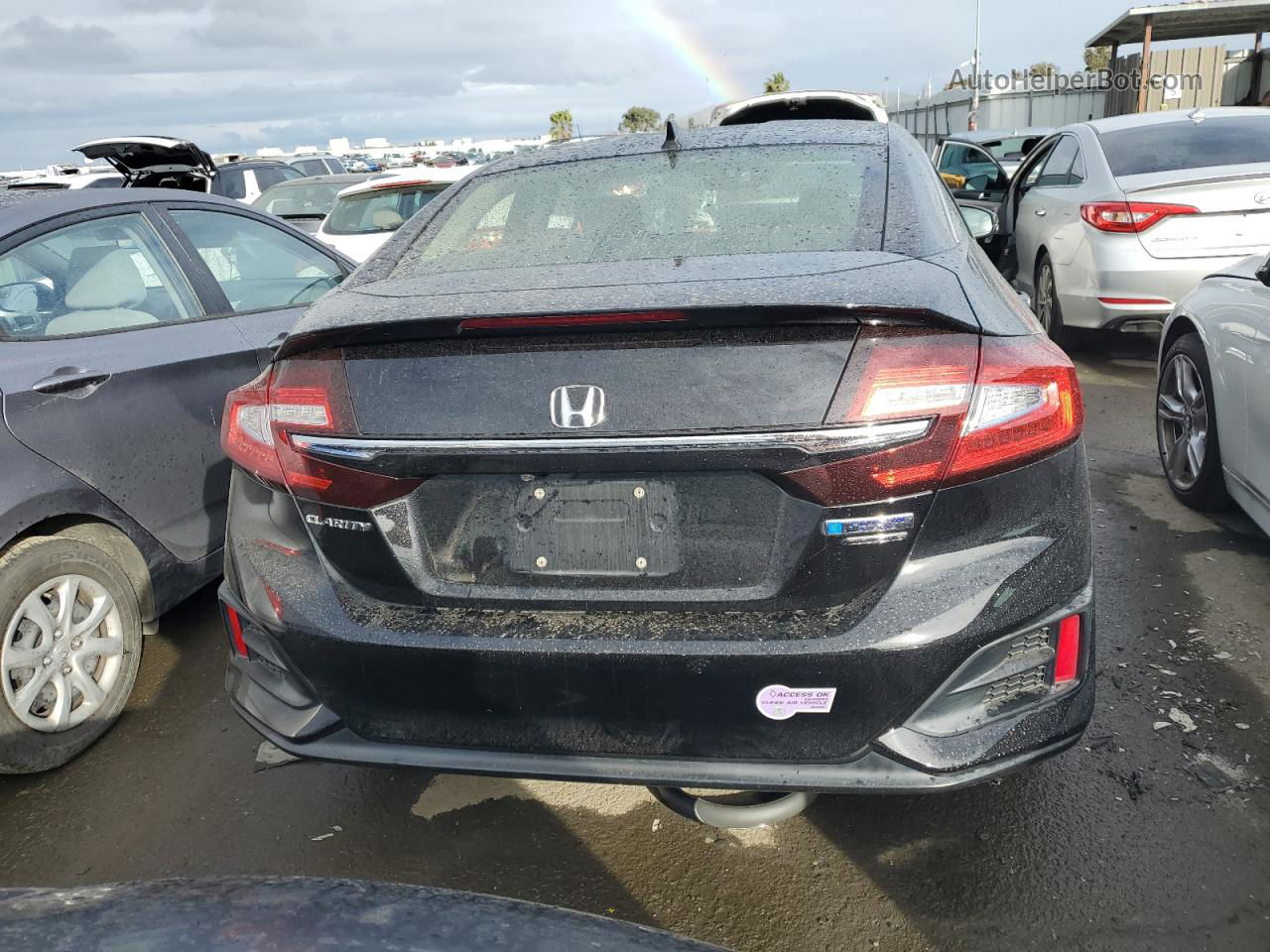 2018 Honda Clarity Touring Black vin: JHMZC5F3XJC019182