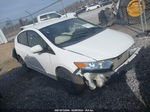 2012 Honda Insight   White vin: JHMZE2H30CS000249