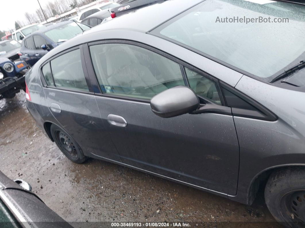 2012 Honda Insight   Gray vin: JHMZE2H31CS004228