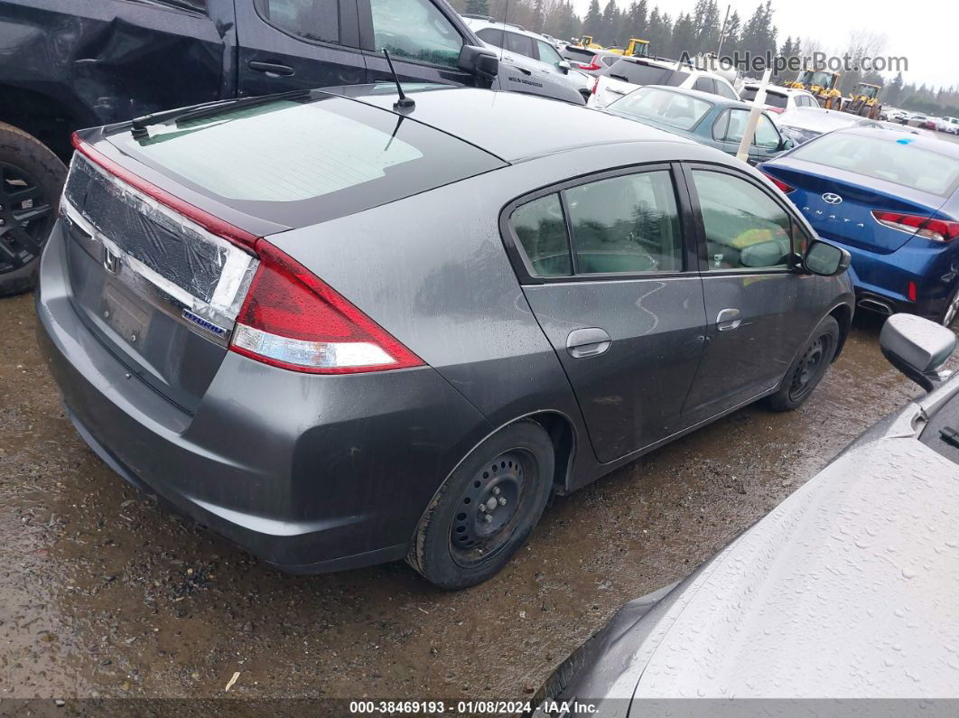 2012 Honda Insight   Gray vin: JHMZE2H31CS004228