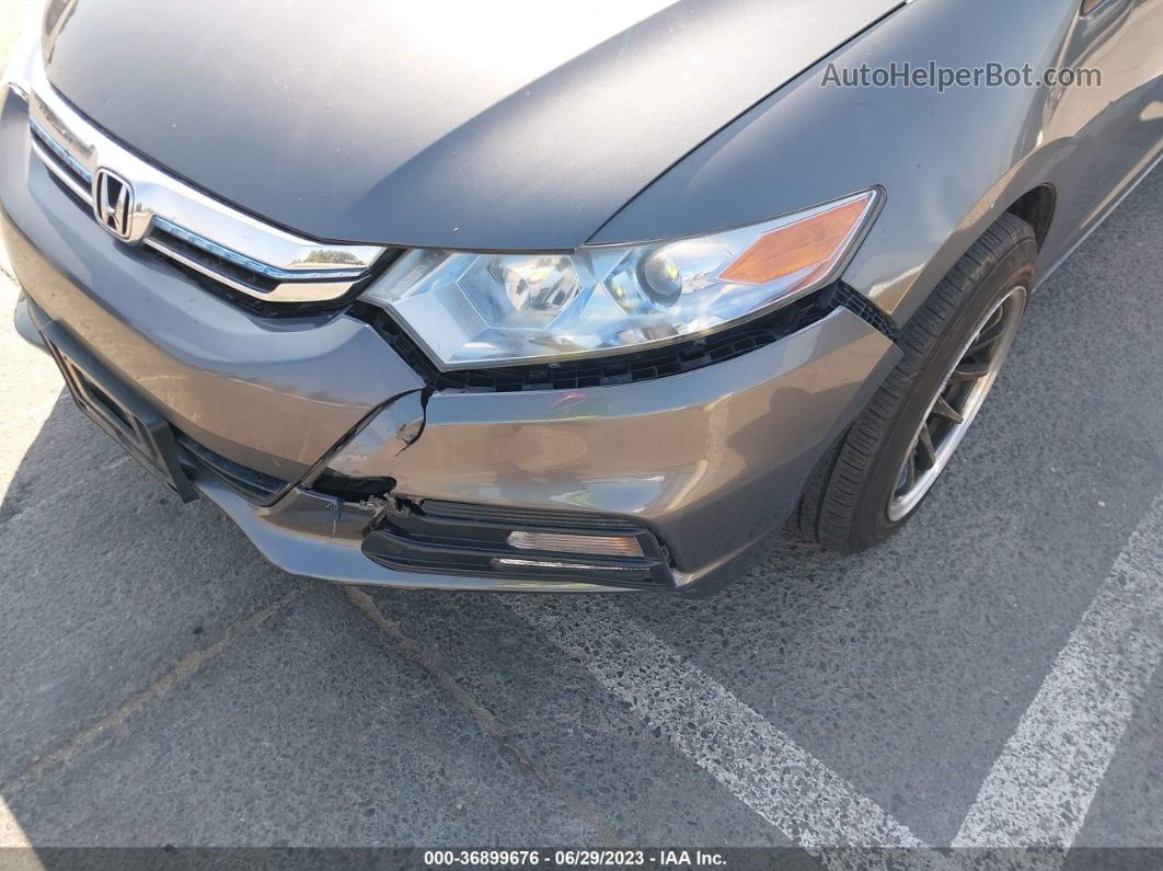 2012 Honda Insight   Gray vin: JHMZE2H32CS000334