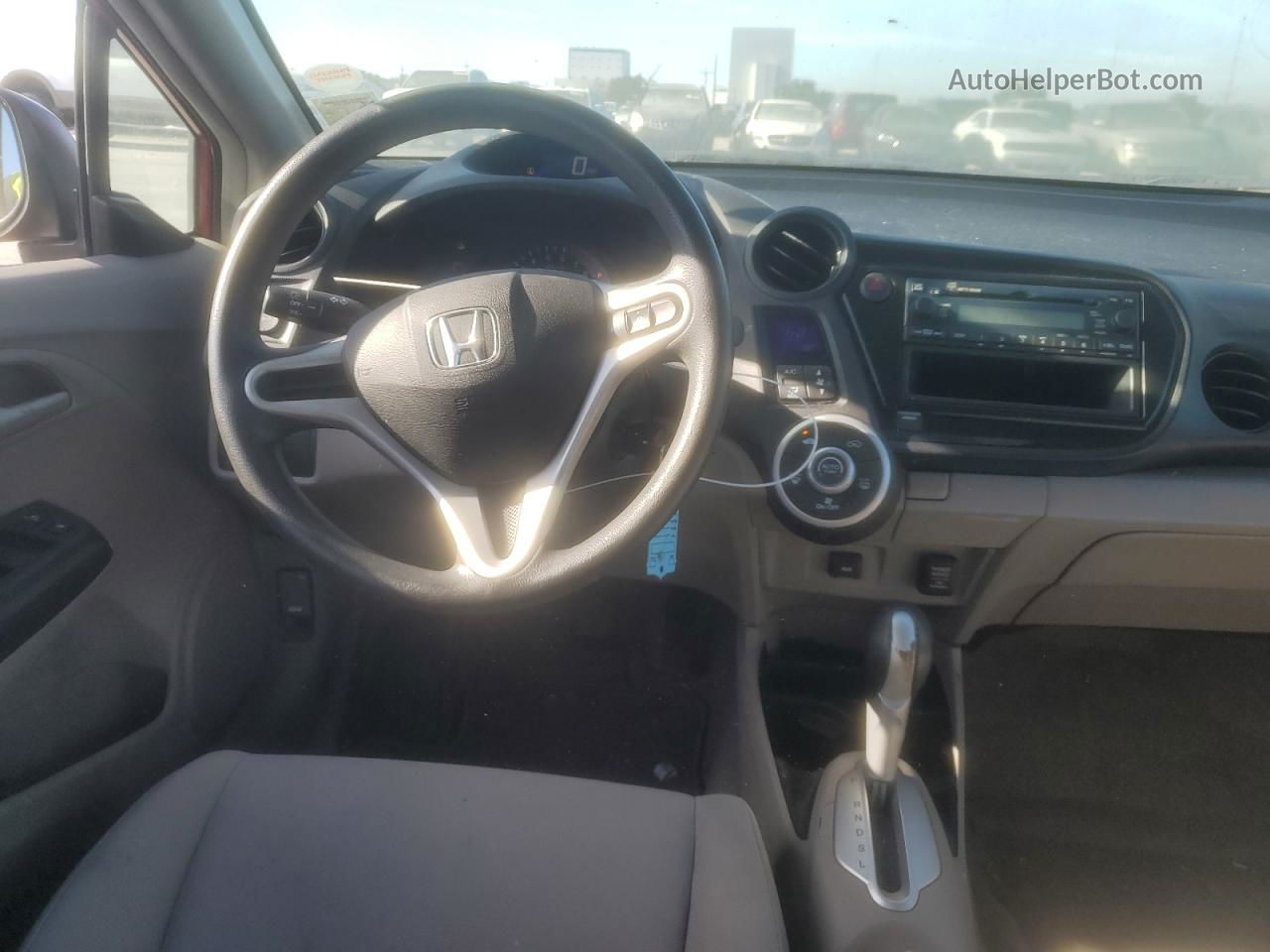 2012 Honda Insight Красный vin: JHMZE2H32CS005744