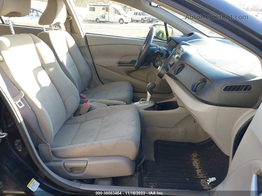 2012 Honda Insight Черный vin: JHMZE2H33CS002562