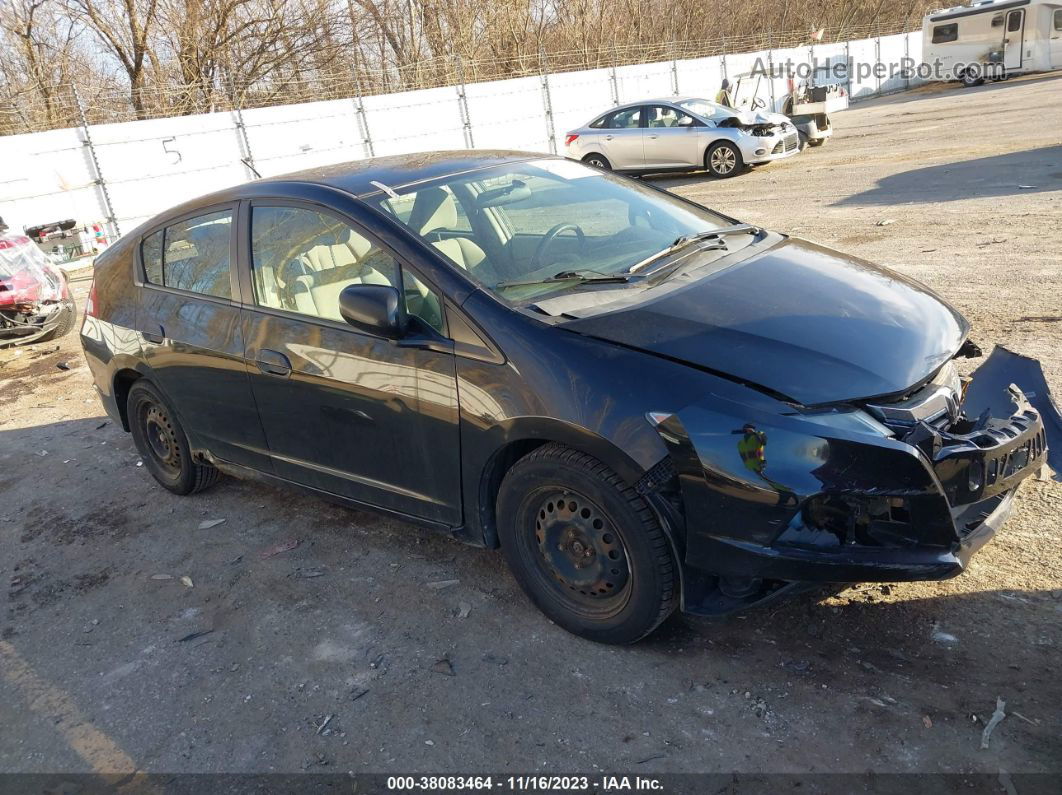 2012 Honda Insight Black vin: JHMZE2H33CS002562