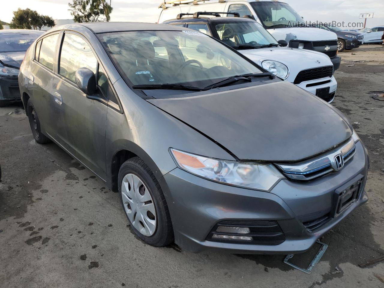 2012 Honda Insight  Silver vin: JHMZE2H33CS004151