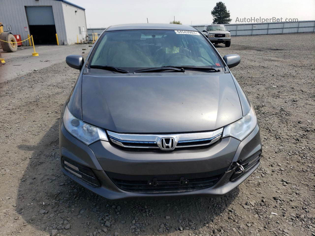 2012 Honda Insight  Серый vin: JHMZE2H34CS006314