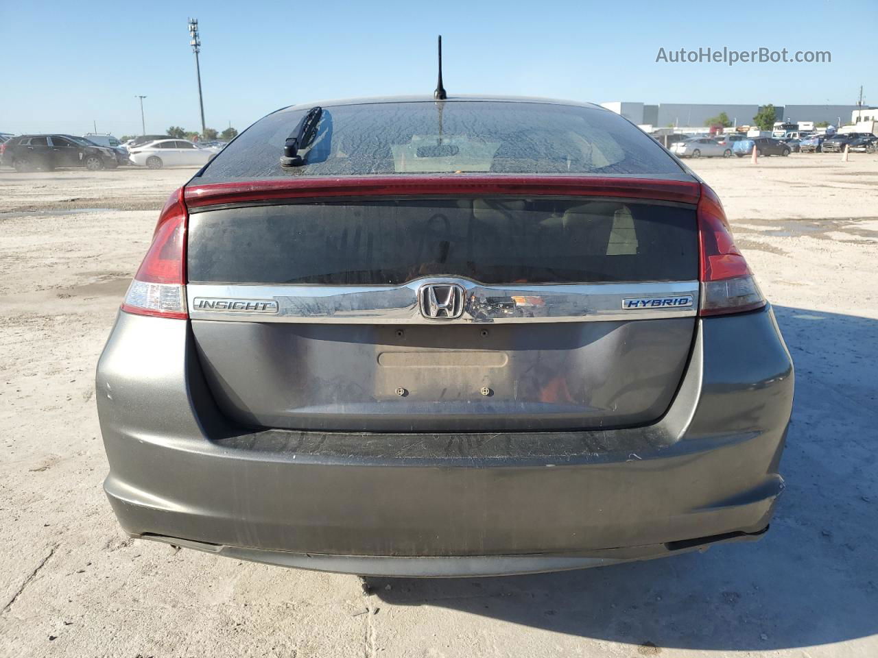 2012 Honda Insight  Gray vin: JHMZE2H35CS000487