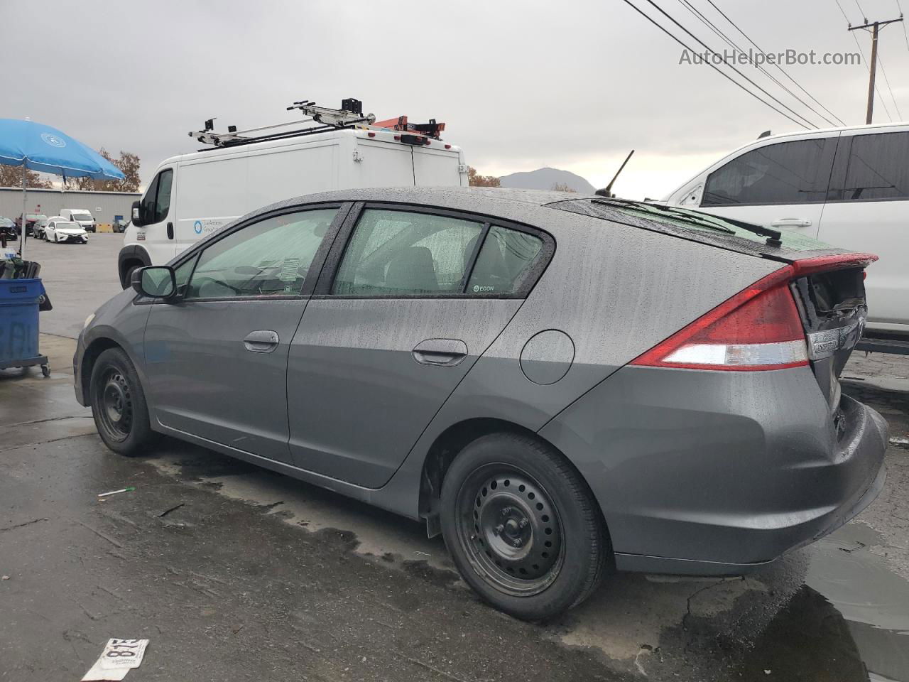 2012 Honda Insight  Gray vin: JHMZE2H35CS003499