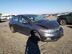 2012 Honda Insight  Серый vin: JHMZE2H38CS000340