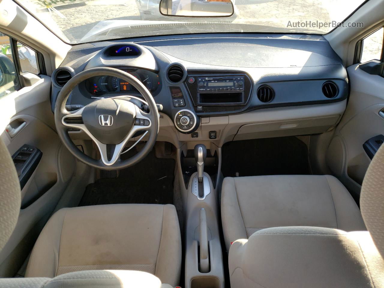 2012 Honda Insight  Серый vin: JHMZE2H38CS000340