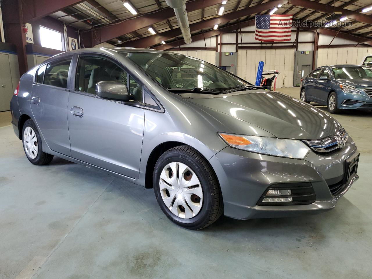 2012 Honda Insight  Gray vin: JHMZE2H38CS000368