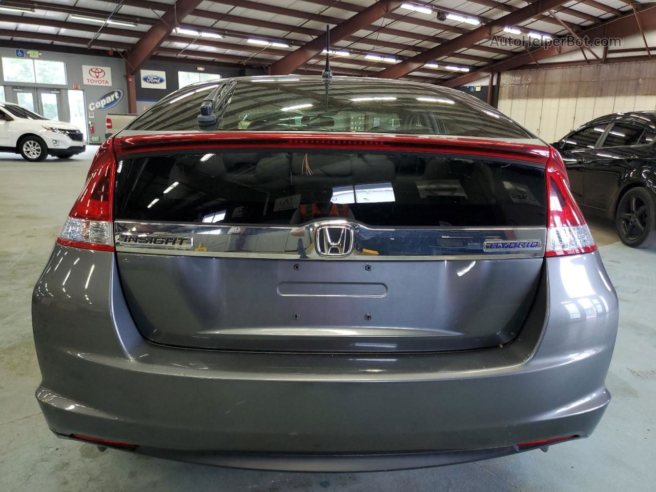 2012 Honda Insight  Gray vin: JHMZE2H38CS000368