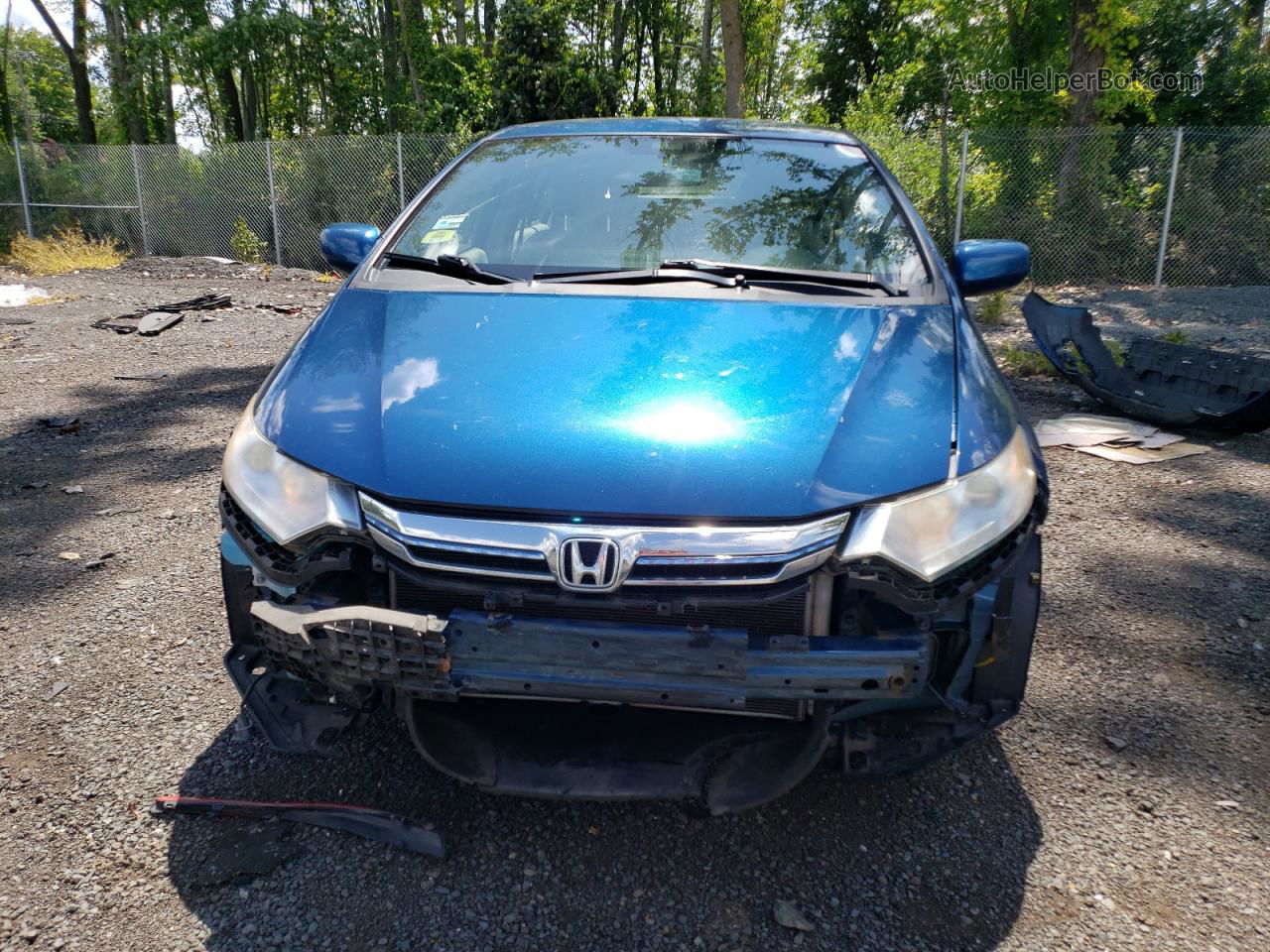 2012 Honda Insight  Blue vin: JHMZE2H38CS006039