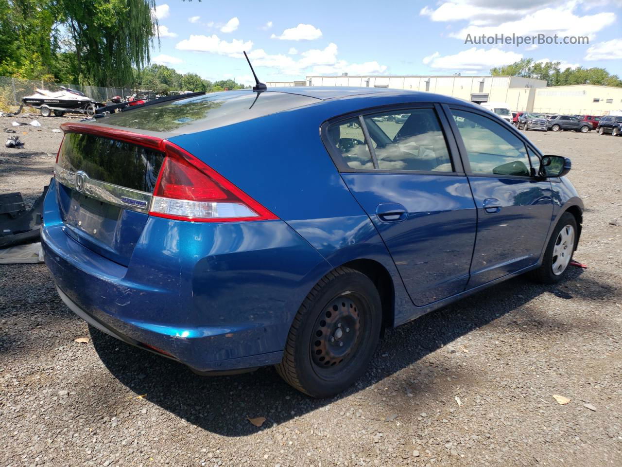 2012 Honda Insight  Blue vin: JHMZE2H38CS006039