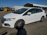 2012 Honda Insight  White vin: JHMZE2H39CS000220