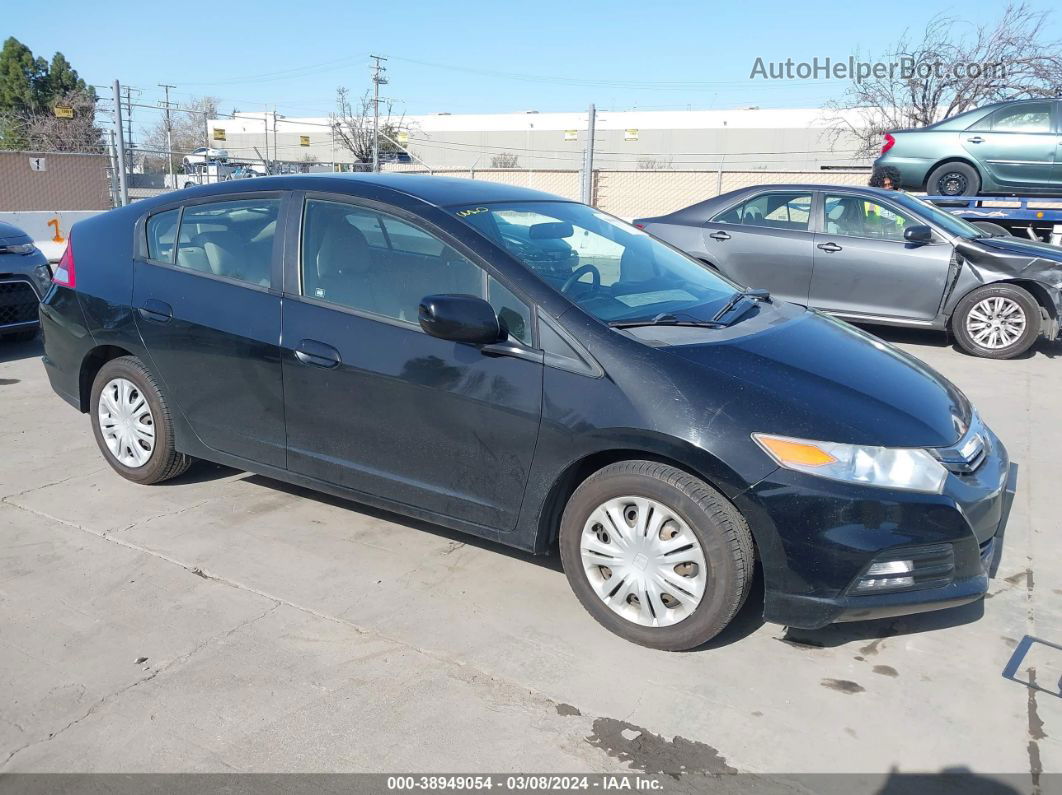 2012 Honda Insight   Black vin: JHMZE2H39CS004638