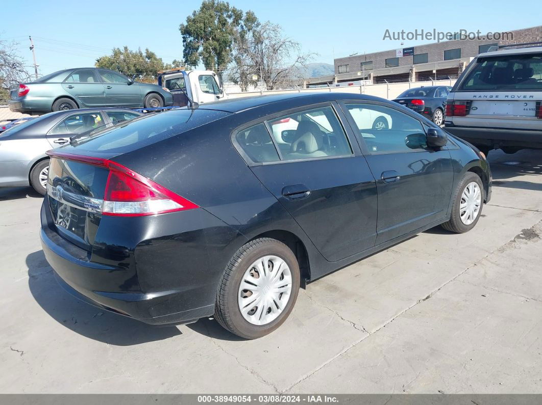 2012 Honda Insight   Black vin: JHMZE2H39CS004638