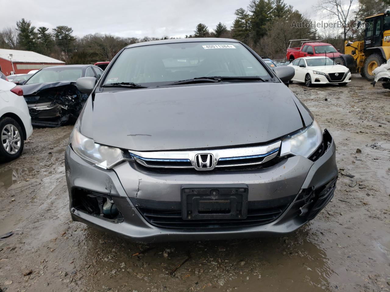 2012 Honda Insight  Gray vin: JHMZE2H39CS006437