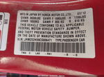 2012 Honda Insight   Red vin: JHMZE2H39CS006471