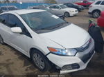 2012 Honda Insight   White vin: JHMZE2H3XCS002798