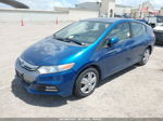 2012 Honda Insight   Blue vin: JHMZE2H3XCS005829