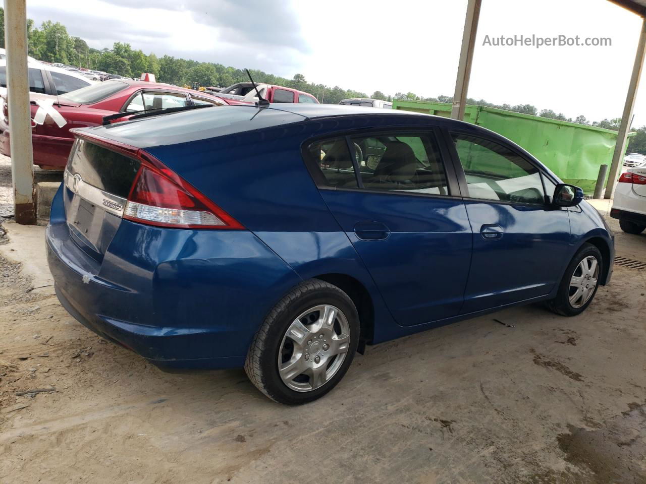 2012 Honda Insight  Blue vin: JHMZE2H3XCS006026