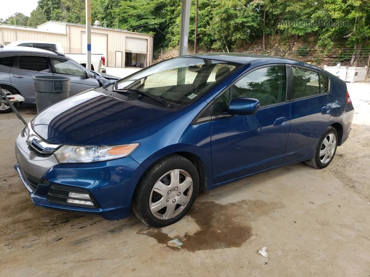 2012 Honda Insight  Blue vin: JHMZE2H3XCS006026